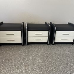 3 - Low Profile Nightstands 