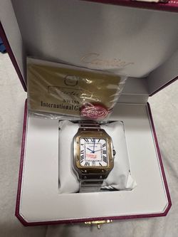 Reloj de dos tonos