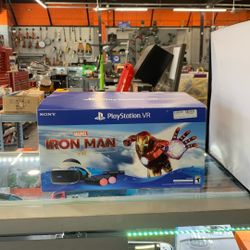 Iron Man Plays Station VR
