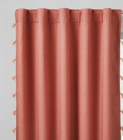 Pink Black Out Curtains 