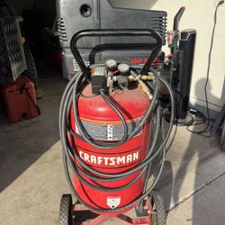 Craftsman 5hp 22 gallon air compressor
