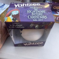 The Nightmare Before Christmas Yahtzee 