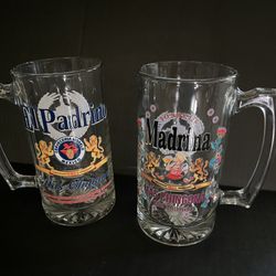 Beer Mugs Padrino/Madrina Gift Set