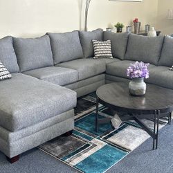 Gray Sectional 