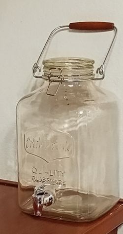 2 Gallon Glass Pitcher