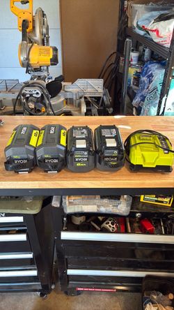 Ryobi 40v batteries
