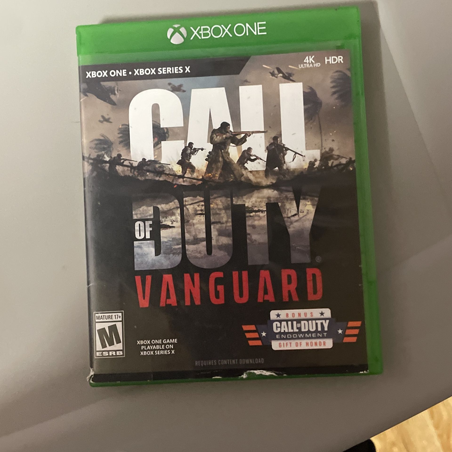Call Of Duty Vangaurd On Xbox One