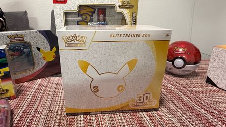 Pokemon ETB 30th celebration Cards BRAND NEW