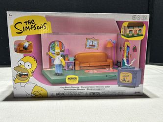 The Simpsons Living Room Diorama