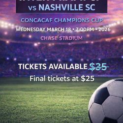 INTER MIAMI VS NASHVILLE SC