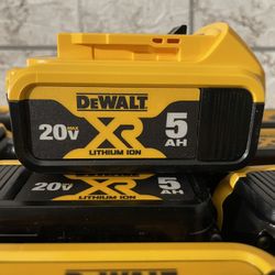 20V DEWALT BATTERY 5.0 