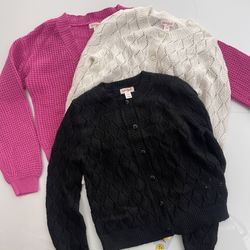 Girls Cardigan Bundle Size 8M All New 
