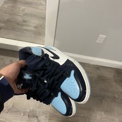 Blue Patent Leathers Size 6.5 Womens 5boys 