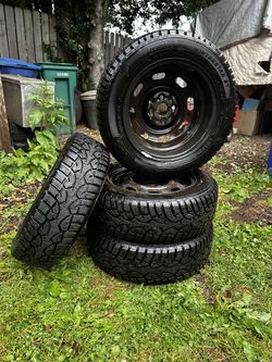  4 Brand New Winter Star Point S Tires With The Rims 175/65/R14 