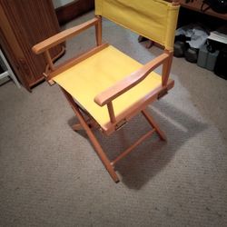 Yellow Director Chair