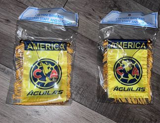 Club América mini Car banner