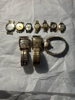 Lot of antique/vintage watches&watch faces