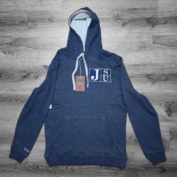 Jackson State University - Mitchell & Ness Blue Hoodie - Men's Medium