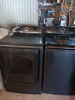 SAMSUNG WASHER AND DRYER SET