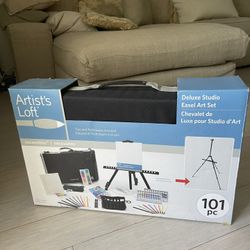 Artist’s Loft Easel Art Set 101 Pc