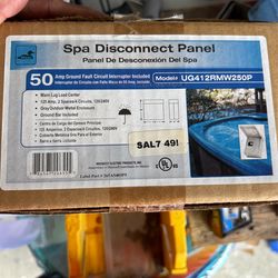 Spa Disconnect Panel 