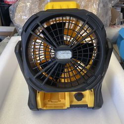 Battery Operated Fan - Compatible with Dewalt 20v Battery Work Fan
