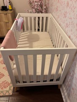 Baby Crib + Serta Mattress – Never Used