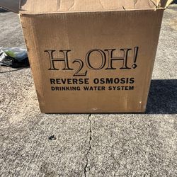 Under Sink Reverse Osmosis  Brand New