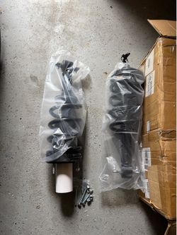 Front Air Shock Strut Absorber With Spring Magnetic Assembly