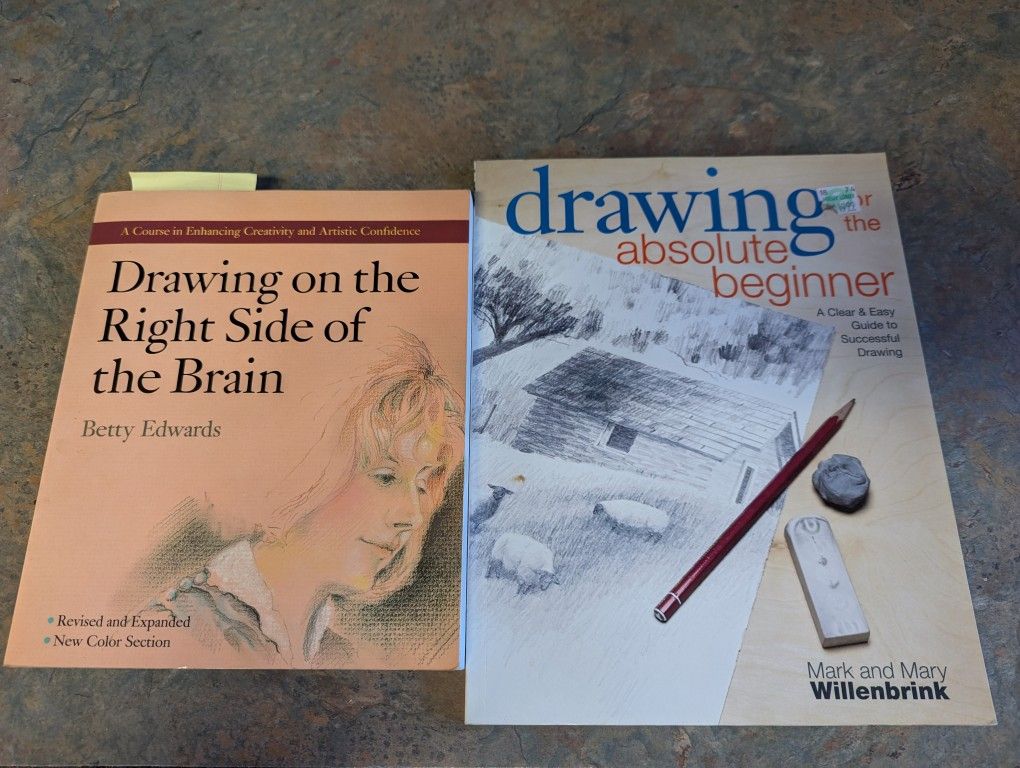 Two Educational Drawing Books