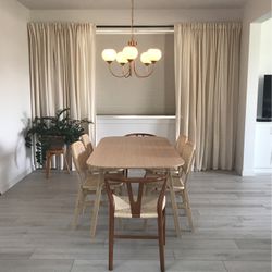 Solid Wood Dining Table