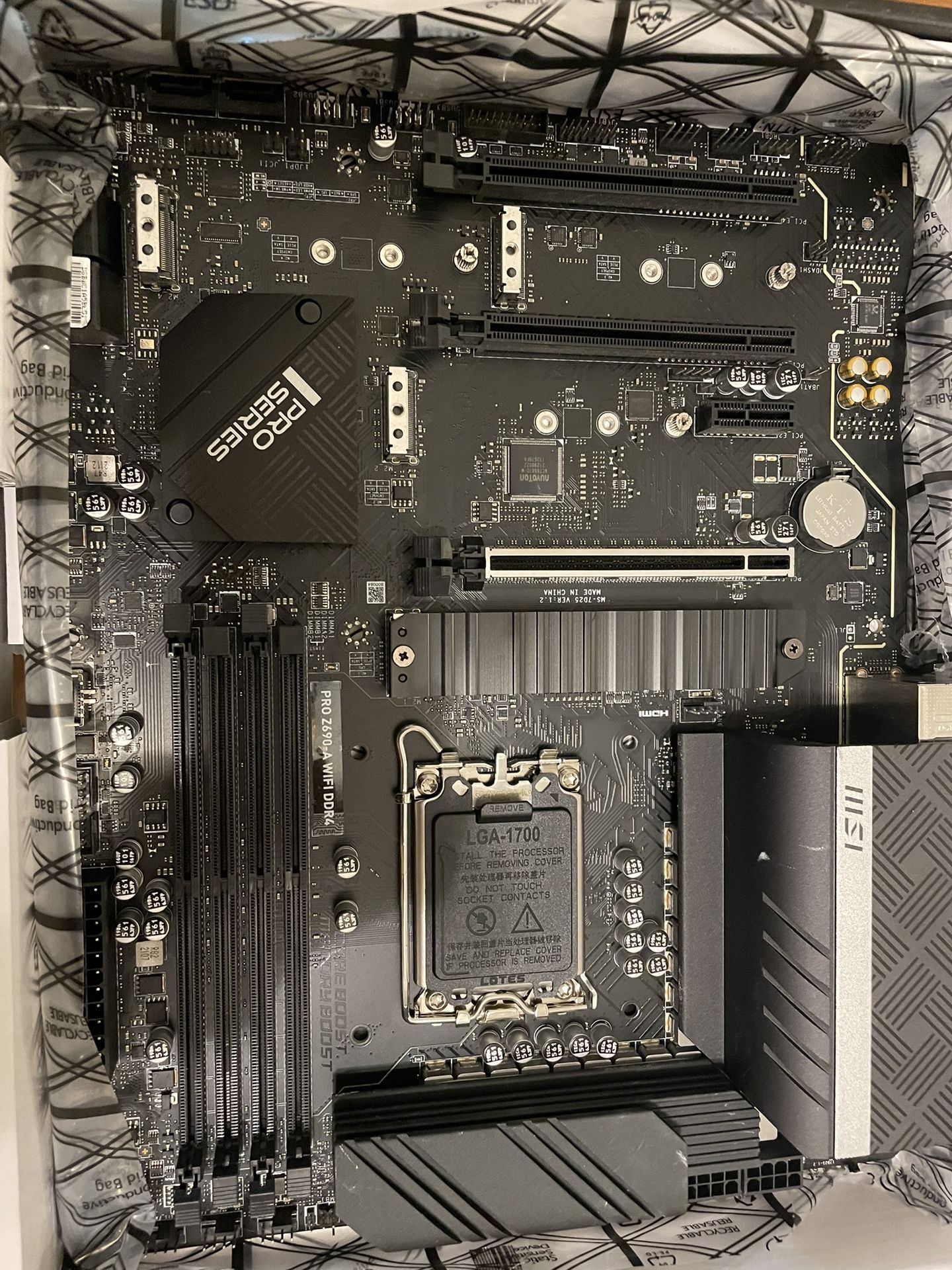 pro z690-a wifi wifi ddr4 motherboard