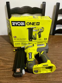 Ryobi 18v ONE+ 18 Gauge Brad Nailer