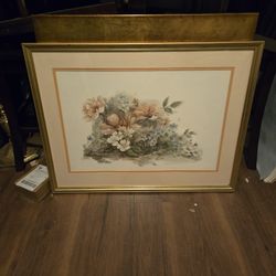 Nice Flower Painting By “Bertrand”