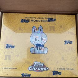 Topps Chrome Labubu Box