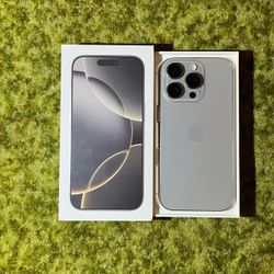 iPhone 16 Pro | 256GB | Natural Titanium | Factory Unlocked