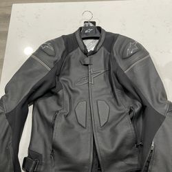 Alpinestars Motorcycle Leather Jacket