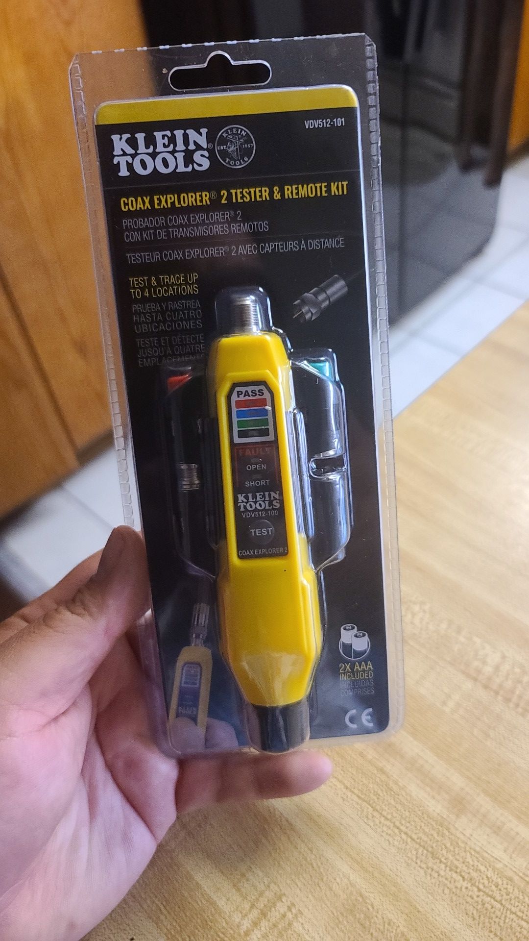 COAX EXPLORER TESTER AND REMOTE KIT