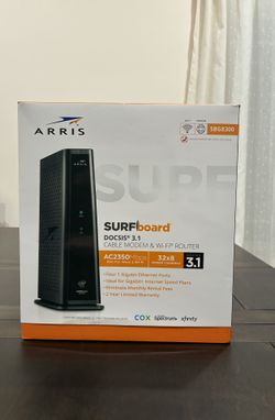 ARRIS Surfboard DOCSIS 3.1 Modem & Wi-Fi Router