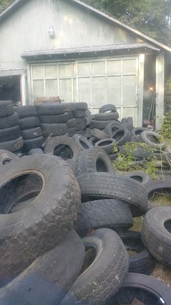 Random tires various prices -used For Rollers Or Whatever