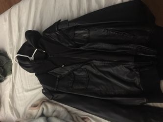 Leather jacket