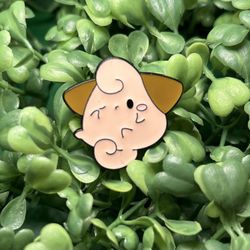 Kawaii Mochi Cleffa Enamel Pin – Cute Pokemon Collectible Accessory