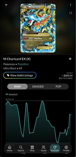 M Charizard EX (X)