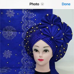 Blue Auto Gale And Blue Lace.