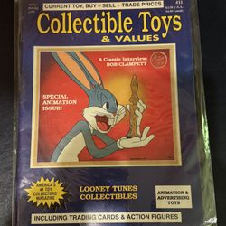 COLLECTIBLE TOYS AND VALUES MAGAZINE #11 LOONEY TUNES ISSUE CARDS FIGURES