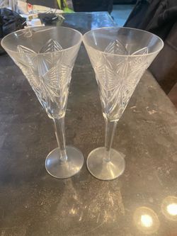 Waterford crystal wine glasses