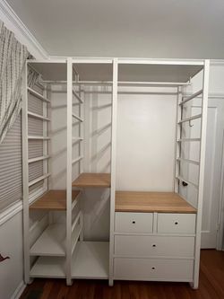 IKEA ELVARLI Wardrobe with Drawer Unit