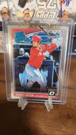 Shohei Ohtani Donruss Optic Rated Rookie Card