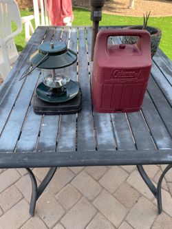 Coleman Propane Lantern With Hard Shell  Case