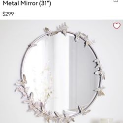 Pottery Barn Kids Monique Lhuillier Mirror